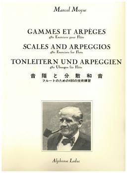 Gammes et Arpeges, 480 Exercices pour Flûte - Marcel Moyse