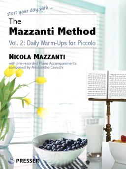 The Mazzanti Method Vol.2, Daily Warm-Ups for Piccolo - Nicola Mazzanti