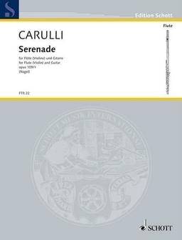 Serenata N. 1 Op.109 Fl(Vn) E Chit (Nagel) - Ferdinando Carulli