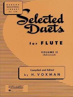 Selected Duets for Flute Vol. 2 - H. Voxan