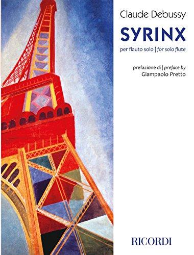 Syrinx per flauto solo, Prefazione di Giampaolo Pretto - Claude Debussy | Suono Flauti