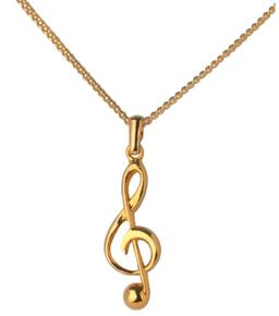 Pendente con chiave di violino