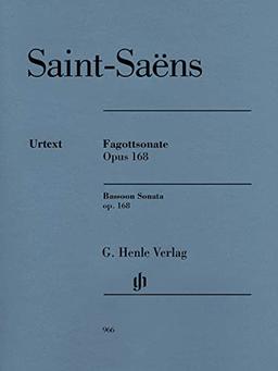 Bassoon Sonata Op.168 - Camille Saint-Saëns