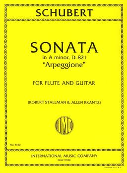 Sonata In A Min D821 Arpeggione Flauto E Chitarra - Franz Schubert