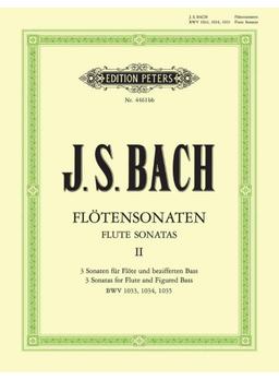 Flute Sonatas Vol.2 BWV 1033 - 1035, (Flötensonaten - Band 2) - Johann Sebastian Bach