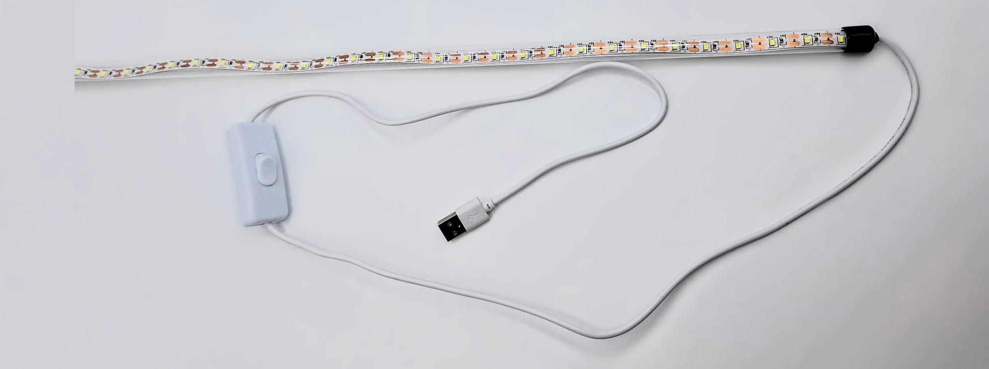 Tubo Luce a led USB con interruttore | Suono Flauti