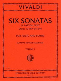 Sonate (Pastor Fido) Op.13 Vol.1 - Antonio Vivaldi