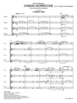 Cinema Morricone, Three Famous Movie Melodies - Ennio Morricone