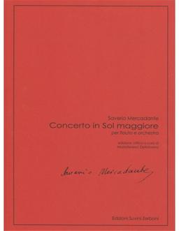 Concerto in Sol maggiore, Riduzione per flauto e pianoforte a cura di Mariateresa Dellaborra - Saverio Mercadante