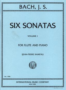 Six Sonatas: Volume I (B min, Eb Maj, A Maj) - Johann Sebastian Bach