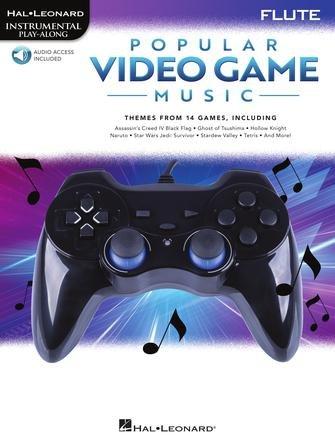 Popular Video Game Music, Flute Play-Along Book with Online Audio | Suono Flauti