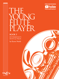 THE YOUNG FLUTE PLAYER - BOOK 5 Intermediate Duets and trios (colour edition) - Karen North