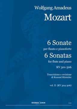 6 Sonate Per Flauto E Piano Vol.2 KV 304-306 - Wolfgang Amadeus Mozart