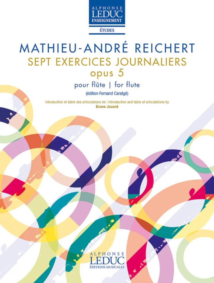 Sept exercices journaliers pour flûte op. 5 - Mathieu-André Reichert | Suono Flauti