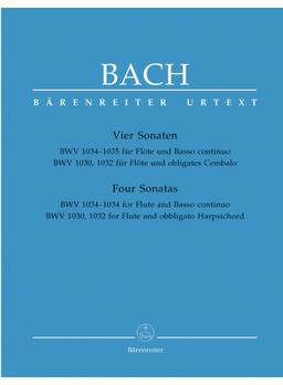 Four Flute Sonatas BWV 1030,1032,1034,1035 - Johann Sebastian Bach