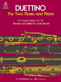 Duettino for Two Flutes and Piano Op.36 - Albert Franz Doppler