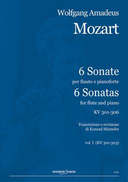 6 Sonate Per Flauto E Piano Vol.1 KV 301-306 - Wolfgang Amadeus Mozart
