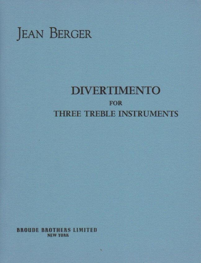 Divertimento - J. Berger | Suono Flauti