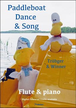 Paddleboat Dance & Song (easy flute & piano)