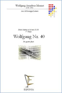 WOLFGANG NR. 40 PER 4 FLAUTI, MOZART W. A.