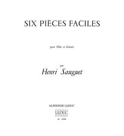 6 Pieces Faciles - Henri Sauguet