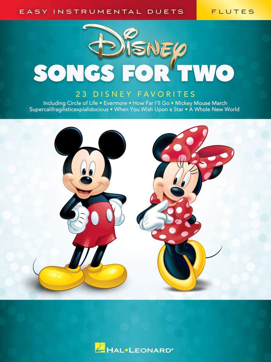 Disney Songs for two, Easy Instrumental Duets - Two Flutes | Suono Flauti