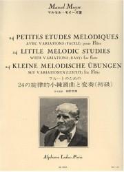 24 Petites Etudes Melodiques - Marcel Moyse