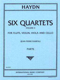 Six Quartets for Flute, Violin, Viola & Cello, Volume 2 - Franz Joseph Haydn