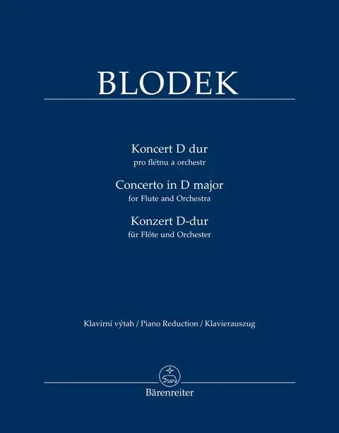 Konzert D Dur - Vilem Blodek | Suono Flauti