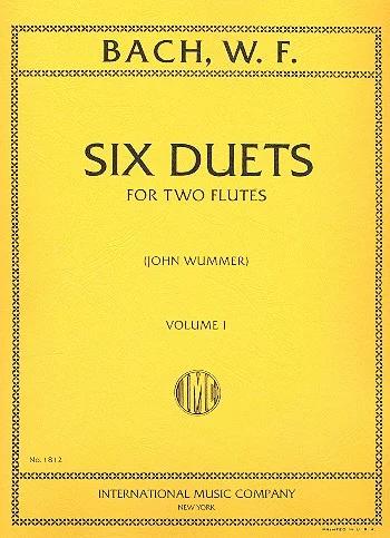6 Duetti Vol. 1 (Wummer) - Wilhelm Friedemann Bach | Suono Flauti