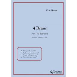 4 Brani per Trio di Flauti - W.A. Mozart