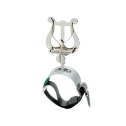 Letturino per flauto, bracciale in alluminio e chiusura in velcro