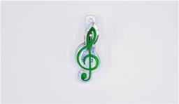 Clip Chiave di violino verde