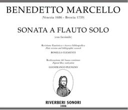 Sonata in do maggiore per flauto e basso continuo - Benedetto Marcello