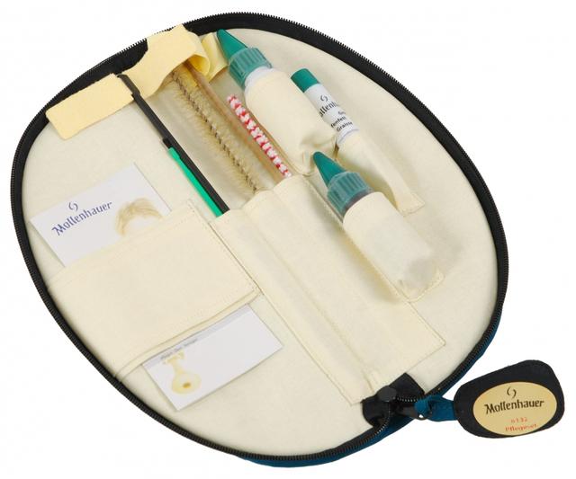 Asta per la Pulizia del Flauto con 2 Pezzi Kit di Pulizia del Flauto Panni per