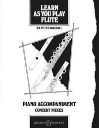 Learn As You Play Flute, Accomp. Concert Pieces - Peter Wastall | Suono Flauti
