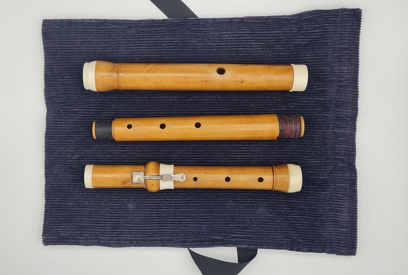 Traversiere Kirst 415 Hz in Bosso | Suono Flauti