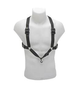 B10 - Imbragatura Hardness per fagotto, MAN SIZE, in cotone e pelle, con gancio, da uomo