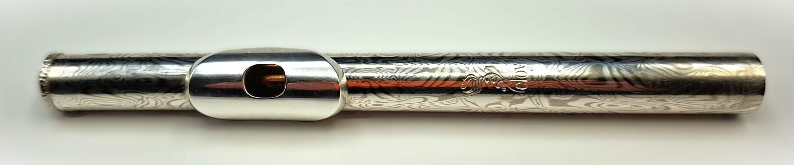 Mokumeum White Gold/Silver 14K riser | Suono Flauti
