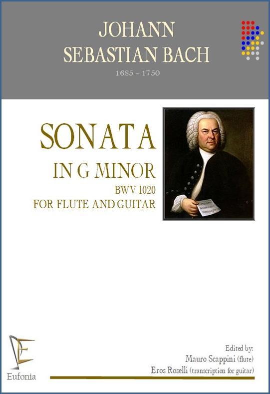 SONATA IN G MINOR BWV1020 FOR FLUTE AND GUITAR, Bach J. S. | Suono Flauti