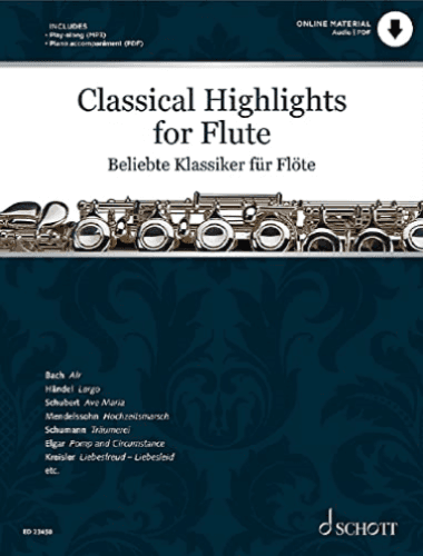 Classical Highlights - Play-along, arranged for Flute and Piano | Suono Flauti