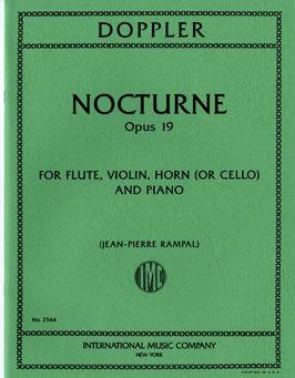 Nocturne, Op. 19 for Flute. Violin. Horn (or Cello) and Piano - Doppler | Suono Flauti