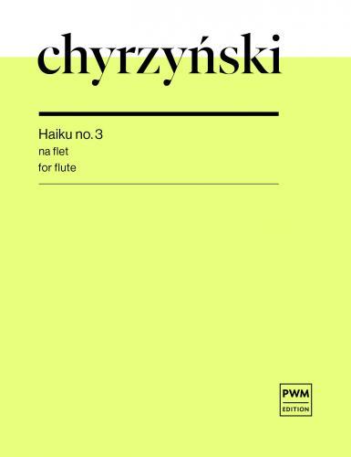 Haiku No. 3 - Marcel Chyrzynski | Suono Flauti
