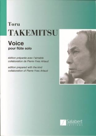 Voice, pour flûte solo - Toru Takemitsu | Suono Flauti