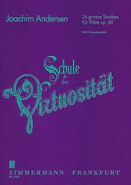 Schule der Virtuositat, 24 grosse Studien Op 60 Book 1 - Joachim Andersen | Suono Flauti
