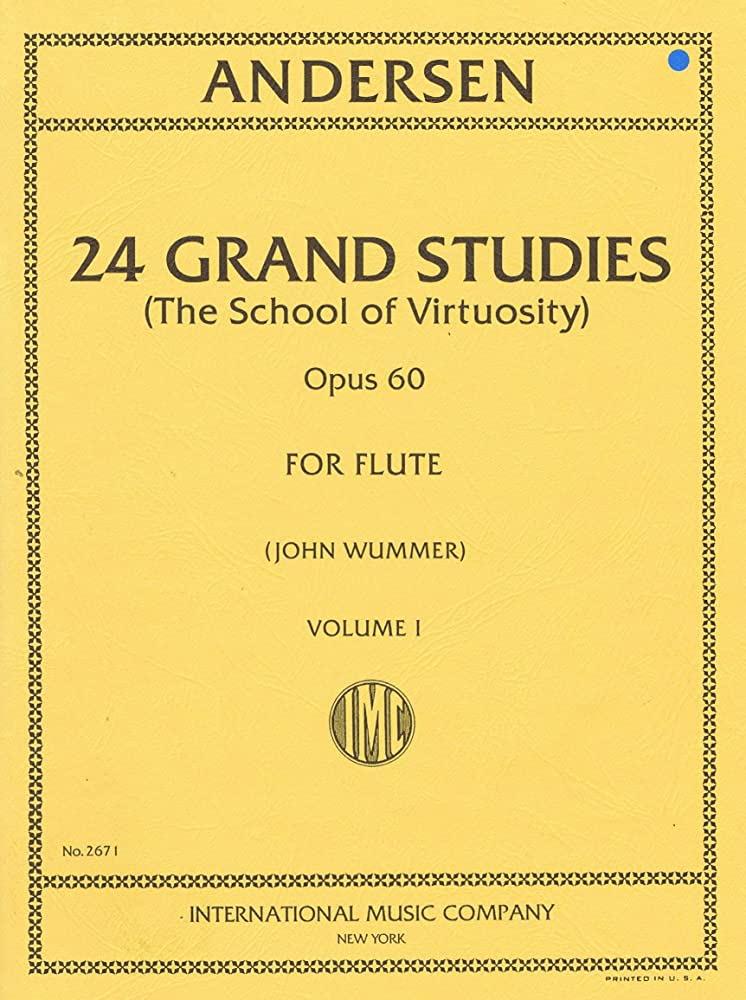 24 Grand Studies (The School of Virtuosity) Op. 60 Vol. 1 (Wummer) - Joachim Andersen | Suono Flauti