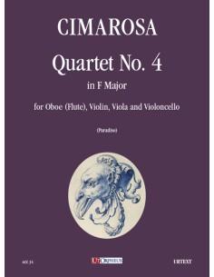 Quartetto N. 4 in Fa maggiore - Domenico Cimarosa | Suono Flauti