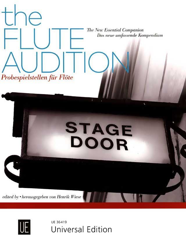 Henrik Wiese: The Flute Audition for flute, The new essential companion | Suono Flauti
