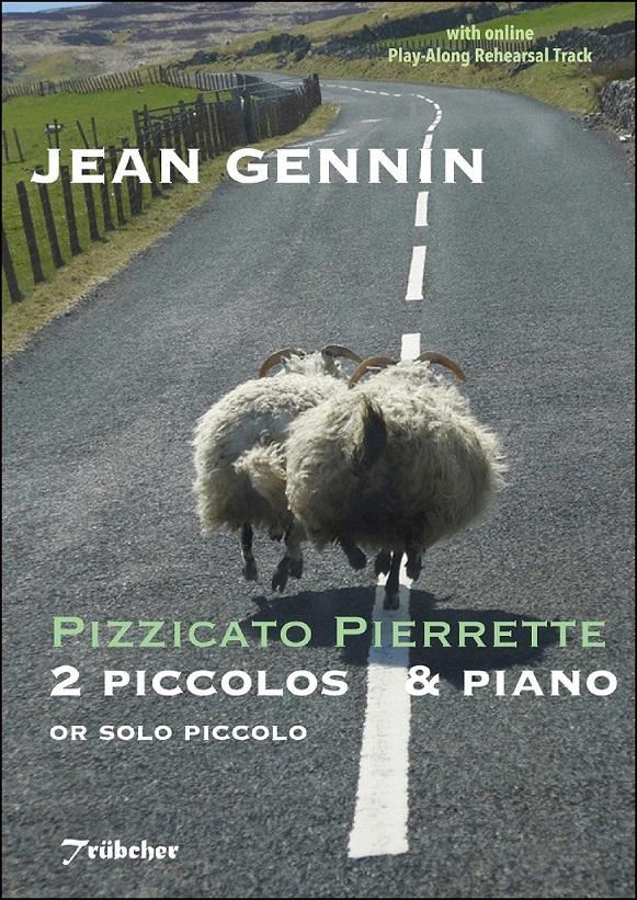 Pizzicato Pierrette - piccolo duet (or solo) & piano - Jean Gennin | Suono Flauti