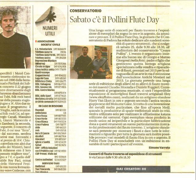 Pollini Flute Day - 1a edizione